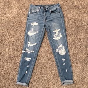 American Eagle Holy Tomgirl Jeans